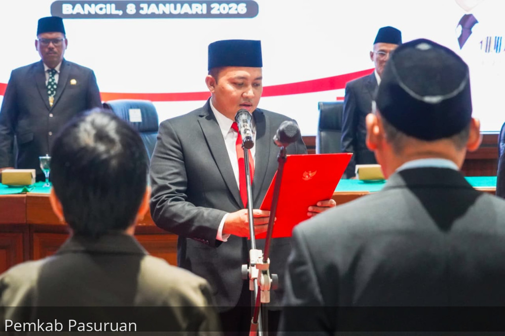 Mas Bupati Rusdi Lantik 16 Pejabat Eselon II, 105 Eselon III dan 176 Pejabat Eselon IV di Lingkungan Pemkab Pasuruan