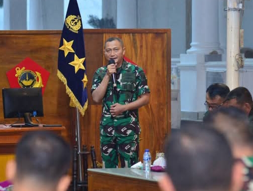 Pangkormar Menerima Paparan Danrumkitalmar Cilandak Terkait Tata Kelola BLU di RSMC