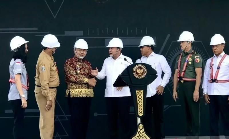 Wamenhan “groundbreaking” SMA Taruna Nusantara di Malang