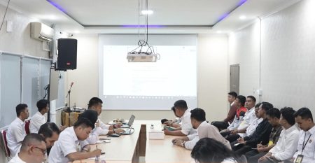 Kantor Pertanahan Kabupaten Indragiri Hilir menggelar Rapat Persiapan Kegiatan Prioritas Nasional