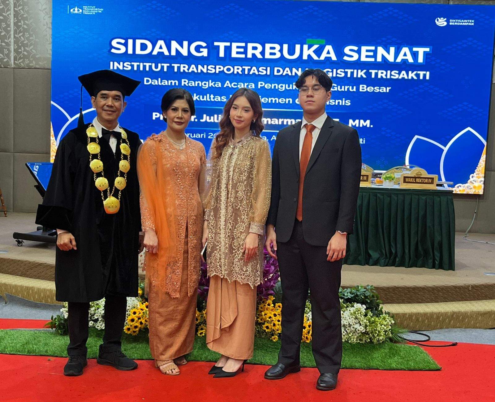 Fakultas Manajemen dan Bisnis ITL Trisakti Mengukuhkan Prof Dr Juliater Simarmata SE MM Sebagai Guru Besar