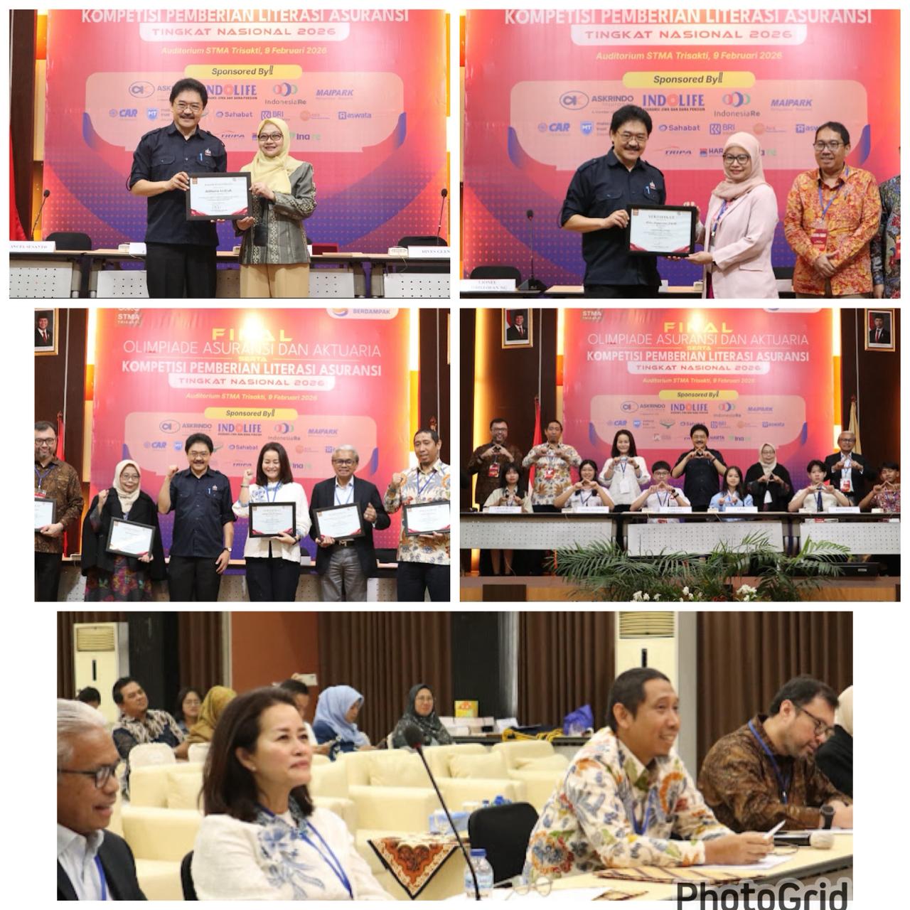STMA Trisakti Sukses Selenggarakan Babak Final Olimpiade Asuransi dan Aktuaria serta Kompetisi Pemberian Literasi Asuransi Tingkat Nasional Tahun 2026 