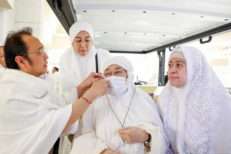 Megawati Umrah Bersama Keluarga, pada Bulan Rahmadan