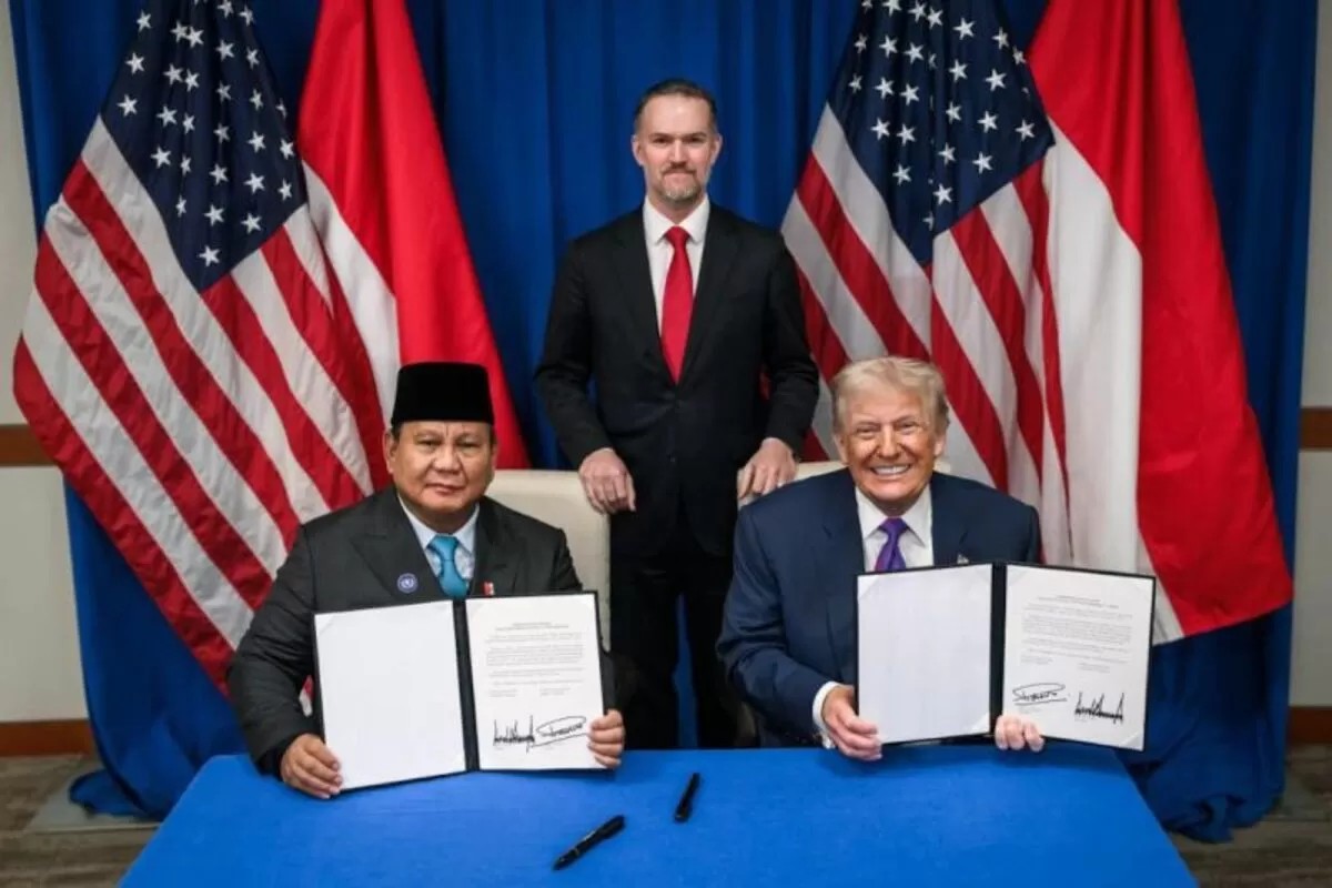 Tarif Dagang Berhasil ,Prabowo dan Trump Teken MoU