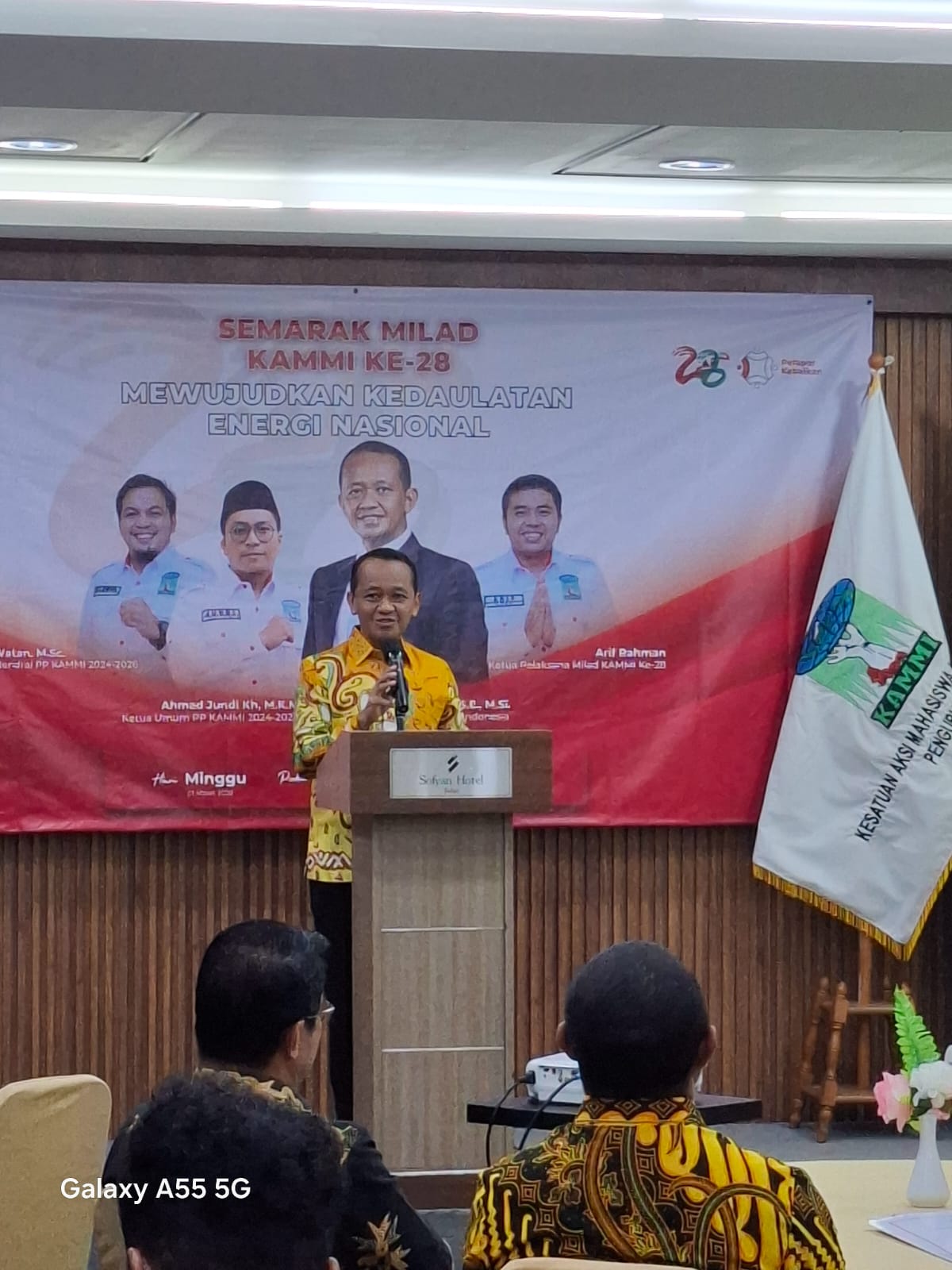 PP KAMMI Milad ke-28 Usung Kedaulatan Energi, Bahlil Lahadalia: Anak Muda Harus Jadi Lokomotif Kemandirian Nasional