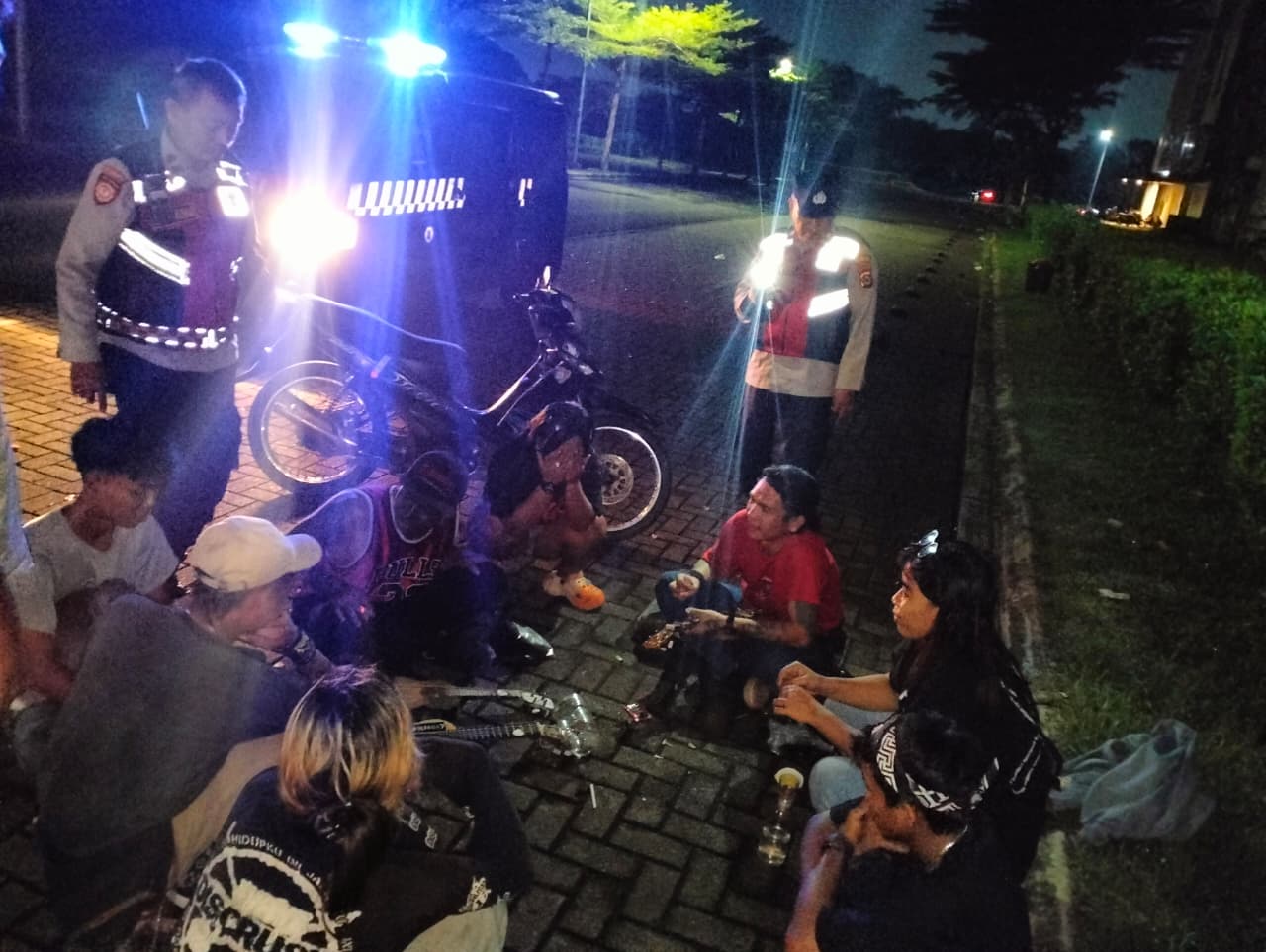 Patroli Malam Digencarkan, Polsek Panongan Pastikan Wilayah Tangerang Aman dari 3C dan Geng Motor