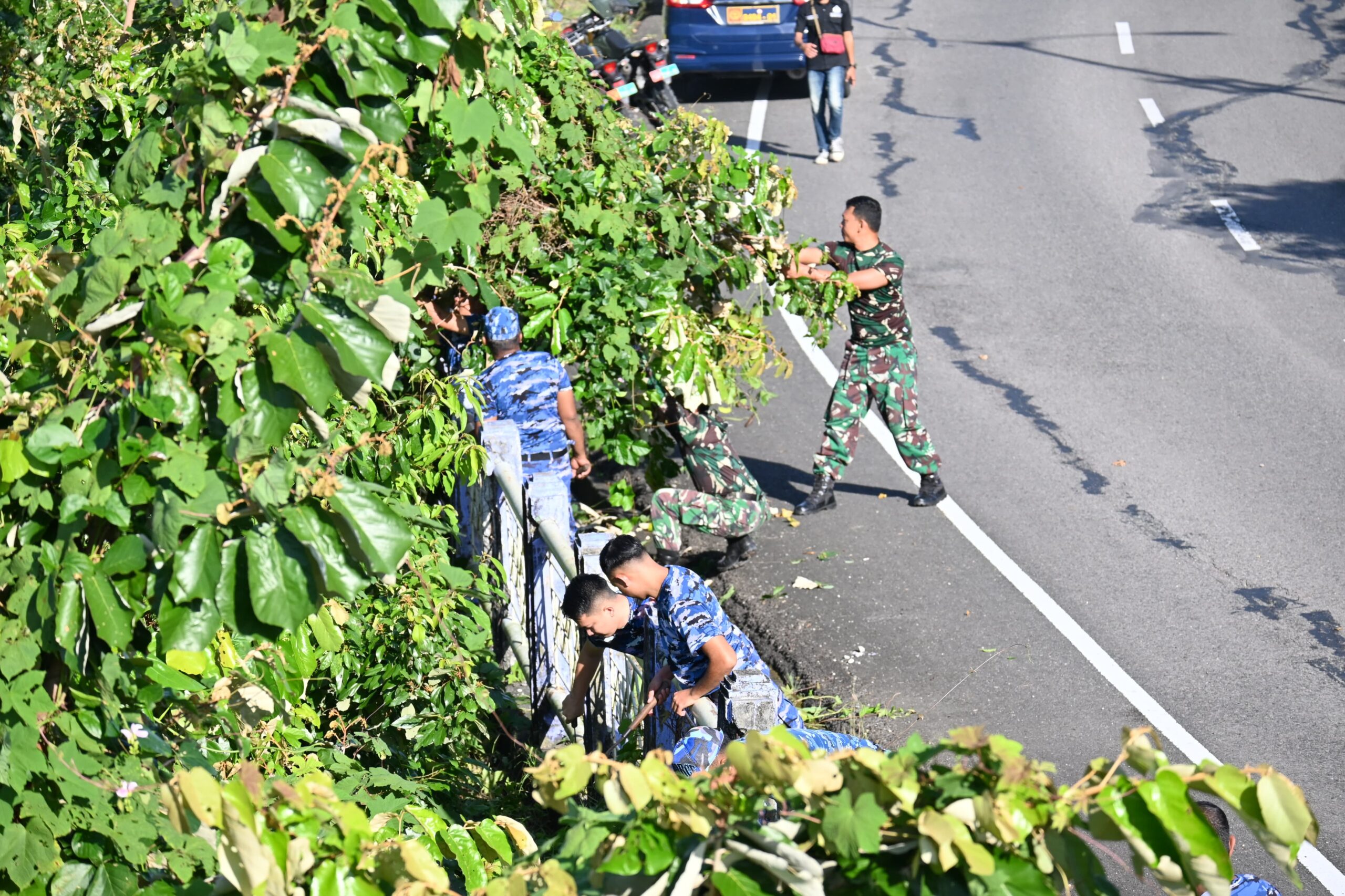Lanud Maimun Saleh Bergerak Wujudkan Sabang ASRI di Bulan Ramadan