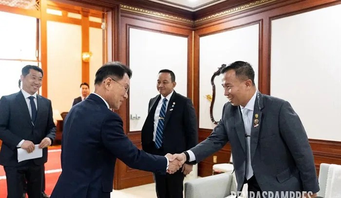 Paspampres dan PSS ROK Bahas Latma Pengamanan VVIP