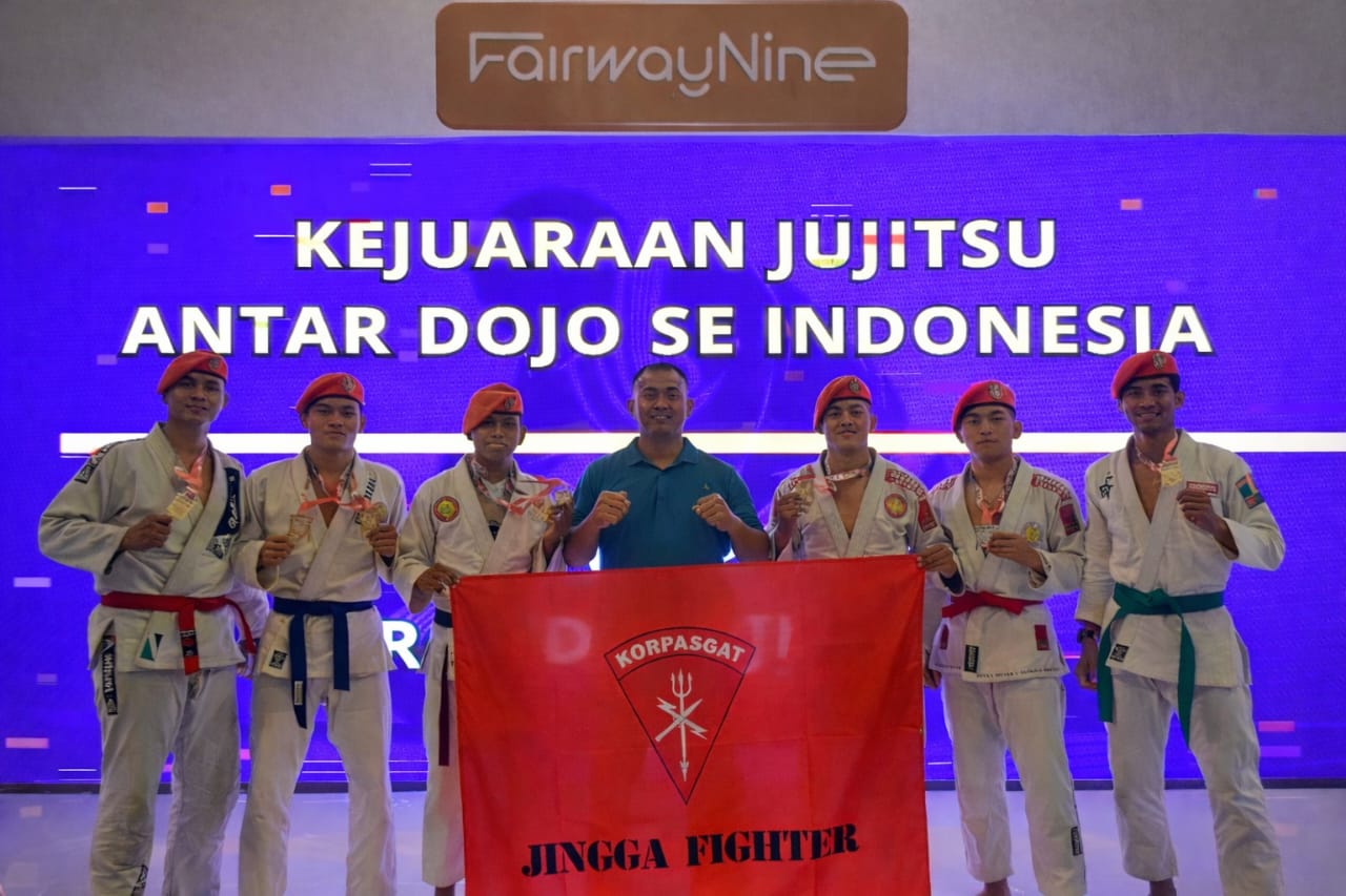 Atlet Jujitsu Korpasgat Raih 6 Medali Emas, Tampil Dominan di SLC Cup Road to Japan