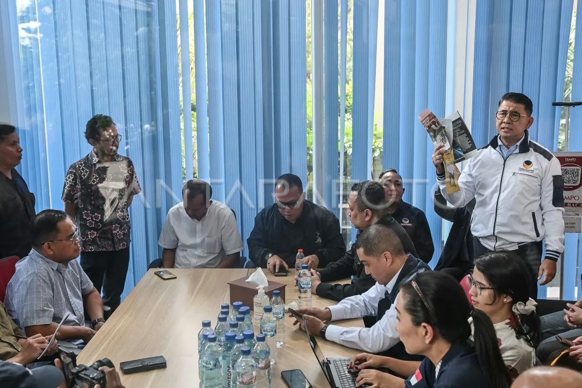 Demo NasDem di Kantor Tempo Meluas, KKJ Ingatkan Mekanisme Sengketa Pers