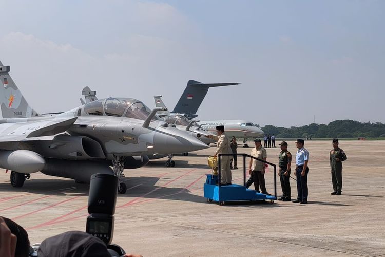 Penampakan 11 Pesawat Baru Dipamerkan Prabowo: Jet Rafale hingga Falcon