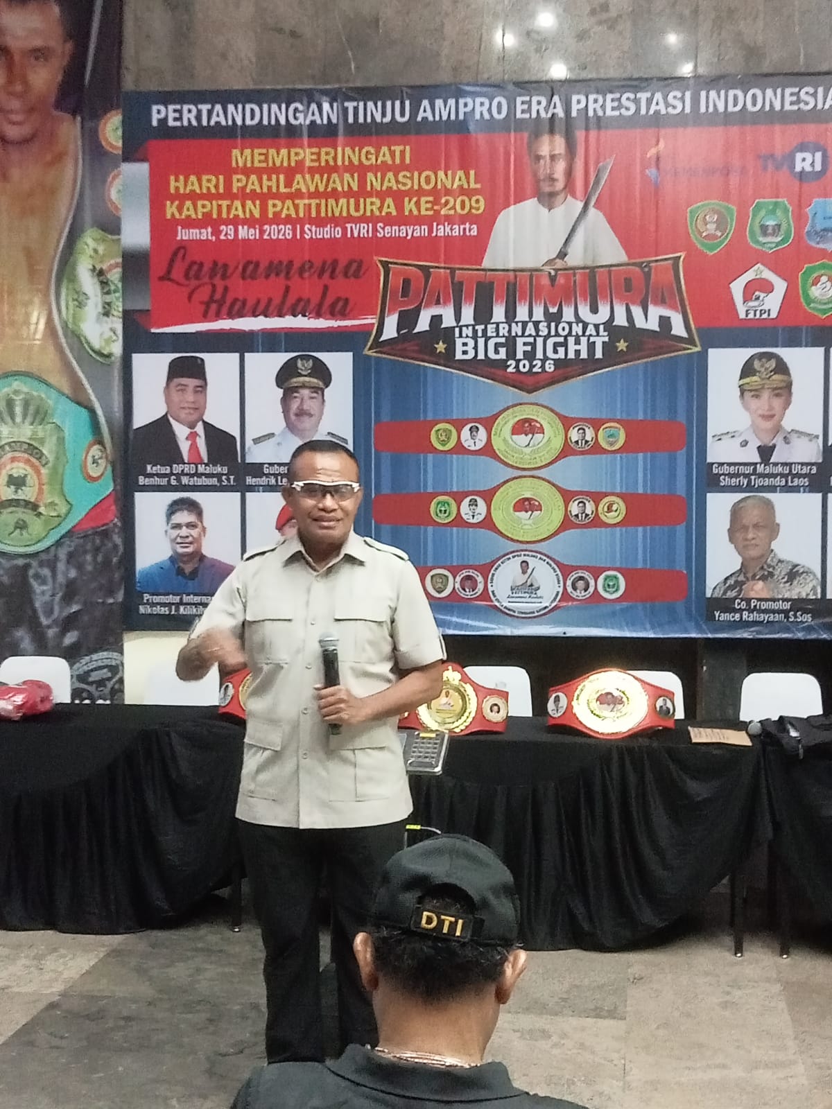 Persiapan Capai 90 Persen, Panitia Pertandingan Tinju Profesional Pastikan Standar Internasional Terpenuhi