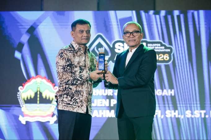Di Ajang SBBI Award 2026, Gubernur Ahmad Luthfi Raih Penghargaan Impactful Regional Leadership