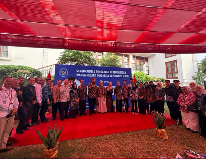 KBRI Islamabad dan KJRI Karachi Gelar Silaturahmi bersama 300 Diaspora di Sindh,Perkuat Perlindungan dan Pelayanan WNI