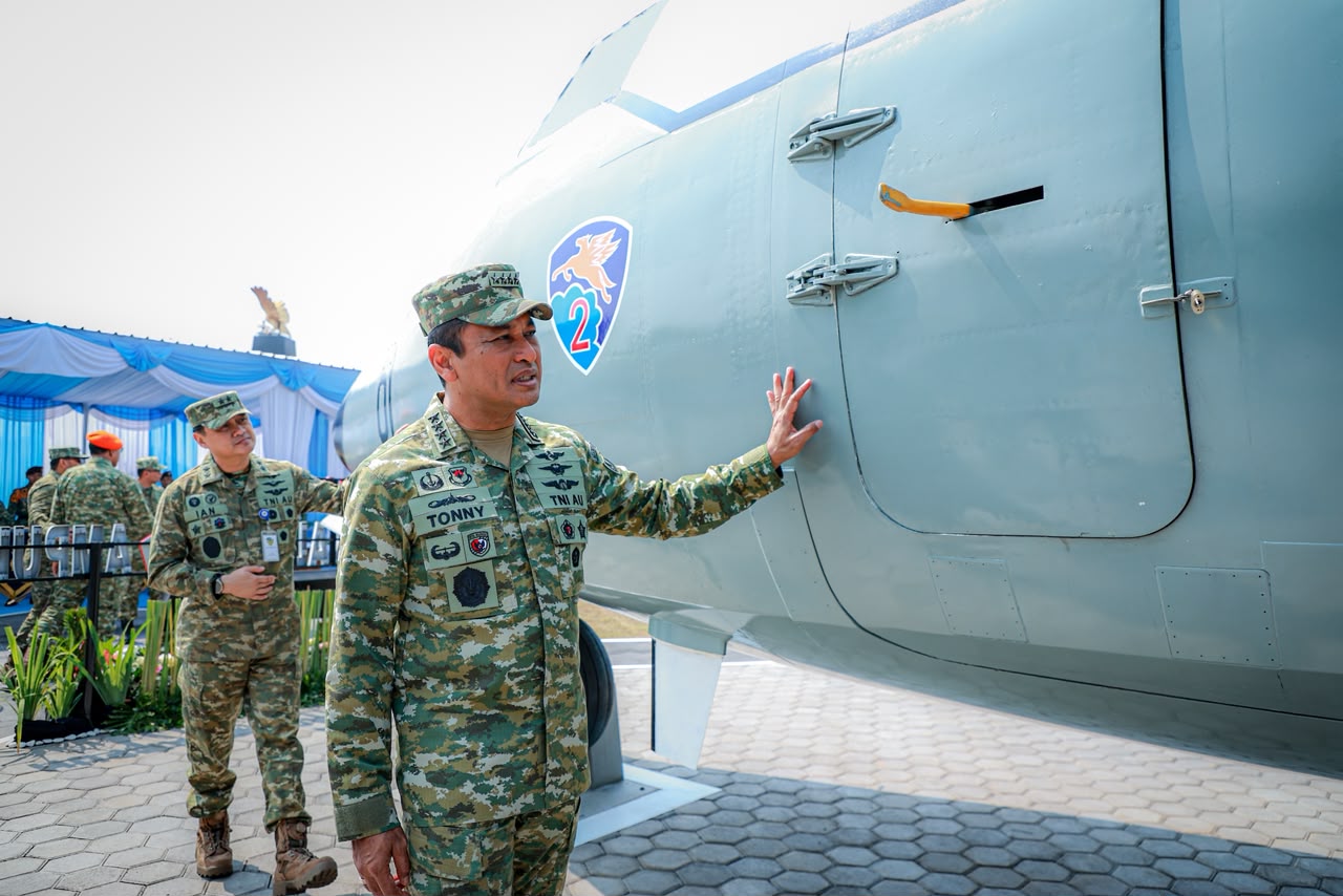 Fokker F-27 “Kalong AMPUH” Diabadikan di AAU, Wariskan Jejak Pengabdian