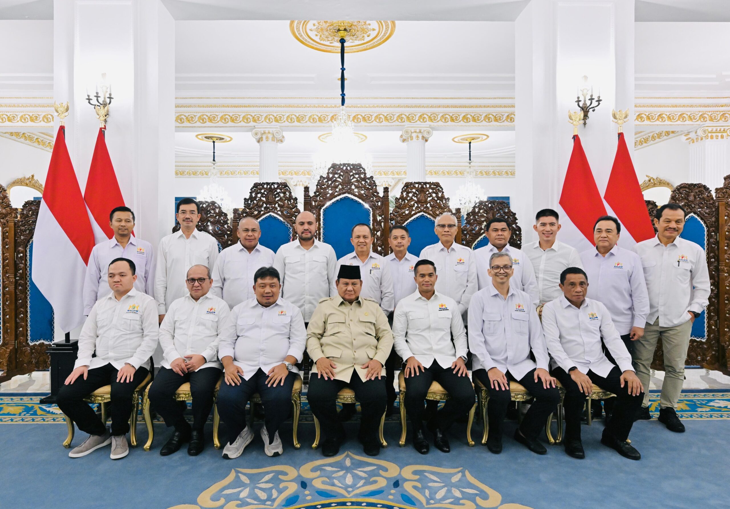 Masuri Hadiri Pertemuan Presiden Prabowo dengan Seluruh Ketua KADIN Indonesia