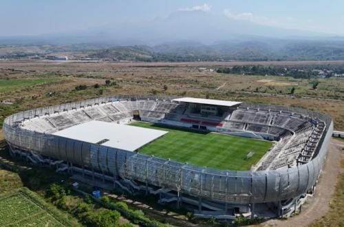 Atap Stadion Gelora Daha Jayati Mulai Dipasang Agustus, Target Rampung Desember 2026
