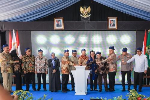 Gubernur Hadiri Groundbreaking Pembangunan Kantor DPD RI Provinsi Banten di Serang