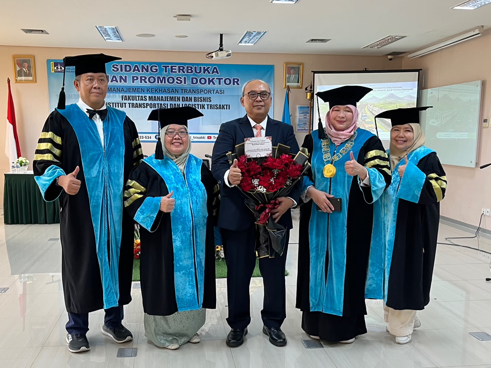 Dr. Dedy Cahyadi, S.SiT., MT. Berhasil Raih Gelar Doktor dari ITL Trisakti