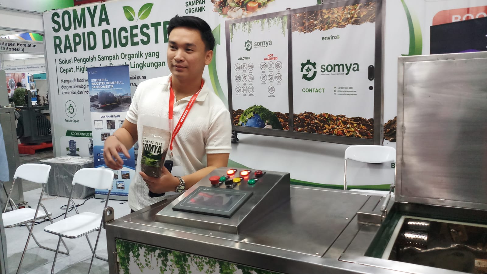 Mesin Pengolah Sampah Organik Dari PT Enviro MAS Sejahtera Mampu Pangkas Volume hingga 95 Persen, Solusi dari Sumbernya