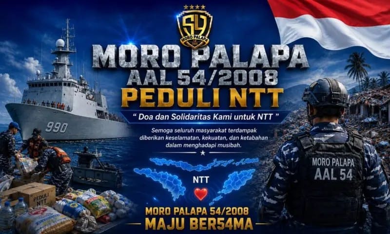 Aksi Kemanusiaan, Alumni AAL 2008 “Moro Palapa” Kirim Bantuan Untuk Korban Bencana NTT