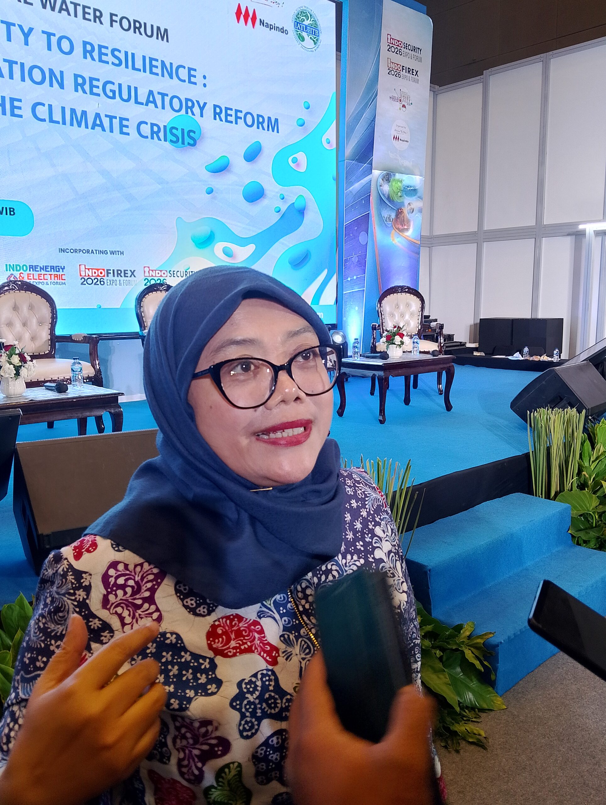 Ani Wahyuni, Ketua Umum IATL ITB: Krisis Iklim Makin Kencang, RUU Air Minum dan Sanitasi Dinilai Harus Jadi Prioritas