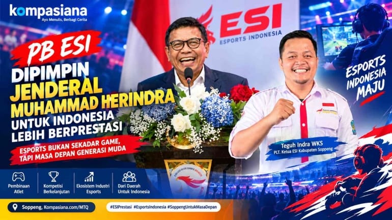 Muhammad Herindra Resmi Pimpin PB ESI 2026–2030, ESI Kepri Siap Perkuat Ekosistem Esports Nasional