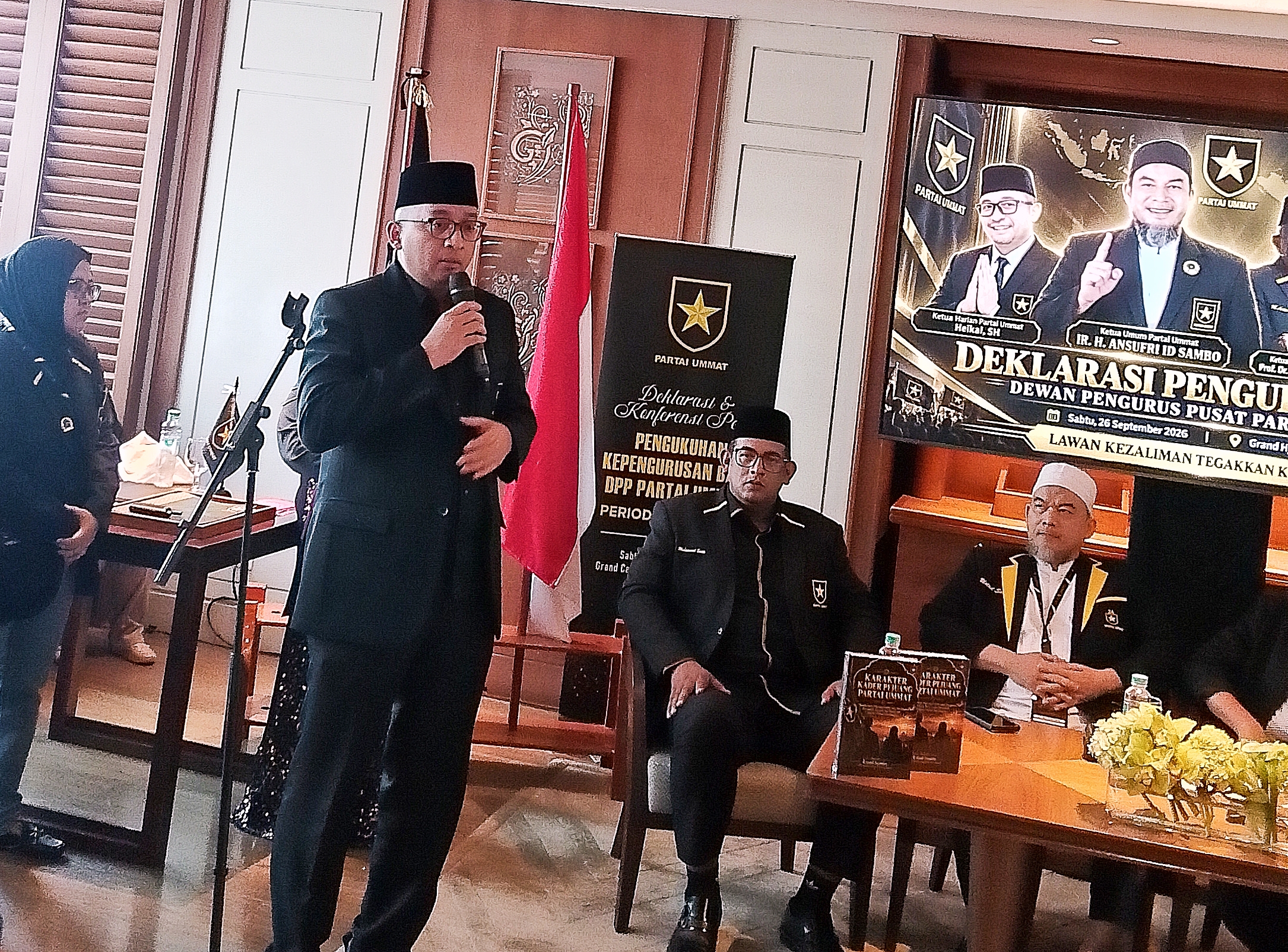 DPP Partai Ummat Periode 2025–2030 Resmi Dilantik, Targetkan Masuk Pemerintahan di Pemilu 2029