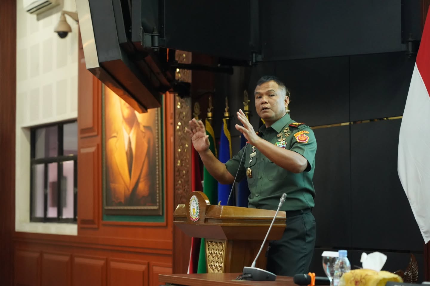 Wapang TNI Tekankan Nilai Kepemimpinan kepada Pasis Dikreg ke-68 Seskoad